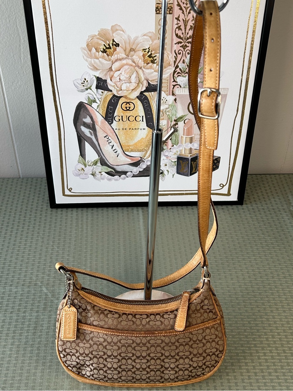 COACH 2002 Vintage Mini C’s Signature Crossbody Bag 😍🔥